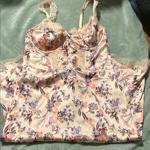 Victoria's Secret Floral Lace Lingerie.